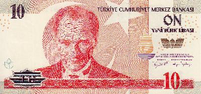 Beschrijving voorzijde: ATATURK